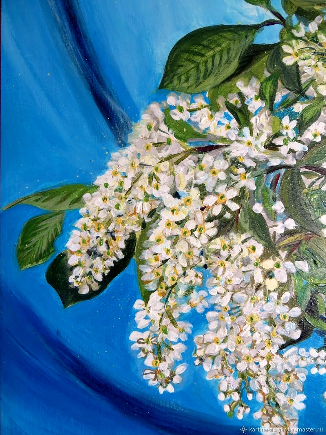 Картина Есенина черемуха