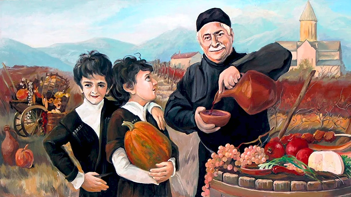 Картина Пиросмани Ртвели