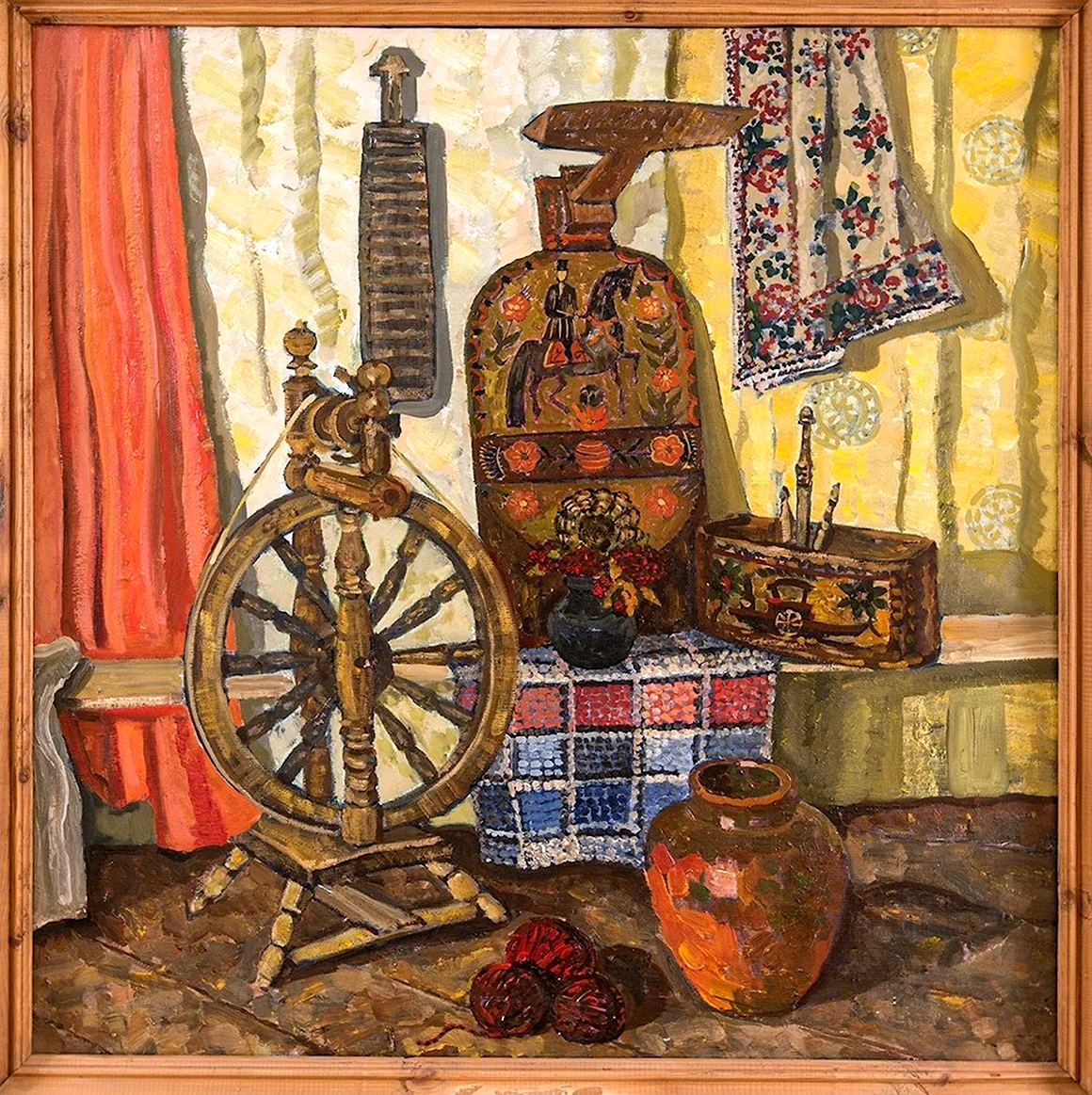 Картина пряхи Куликов