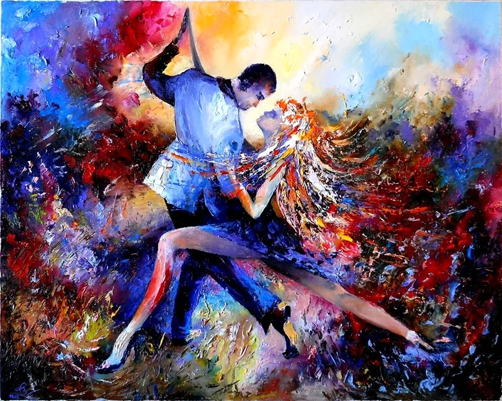 Картина танцы