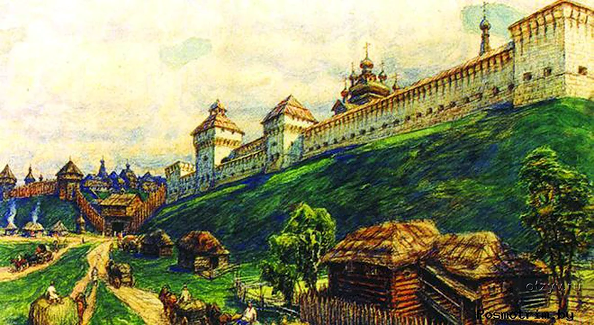 Картина Васнецова Серпуховский Кремль