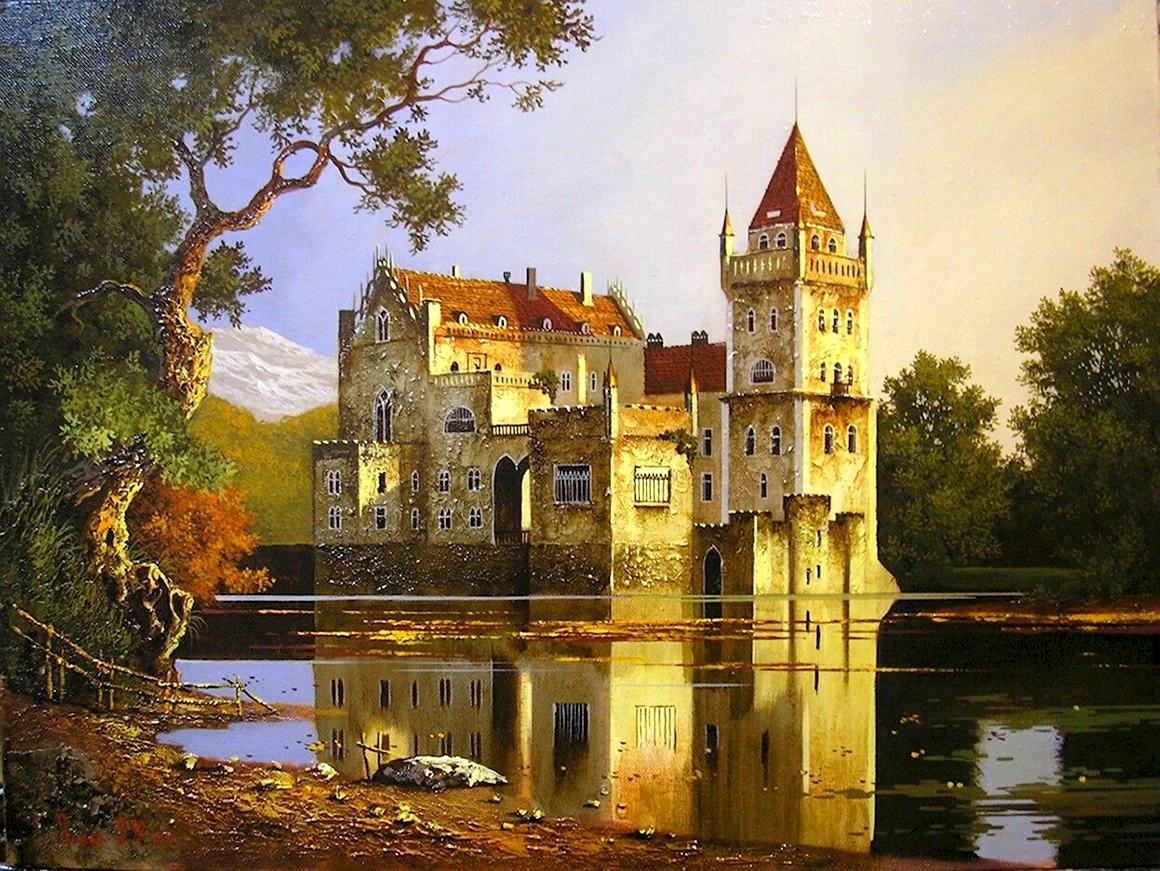 Картина замок