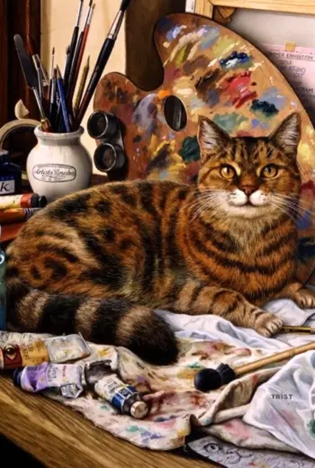 Картины с кошками