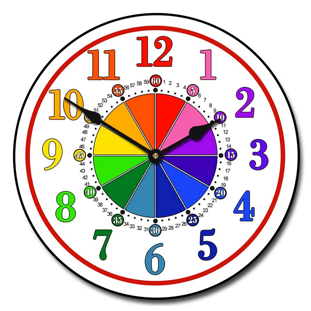 Карточки для детей Clock