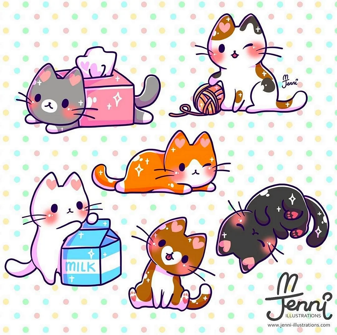 Кавайные котики