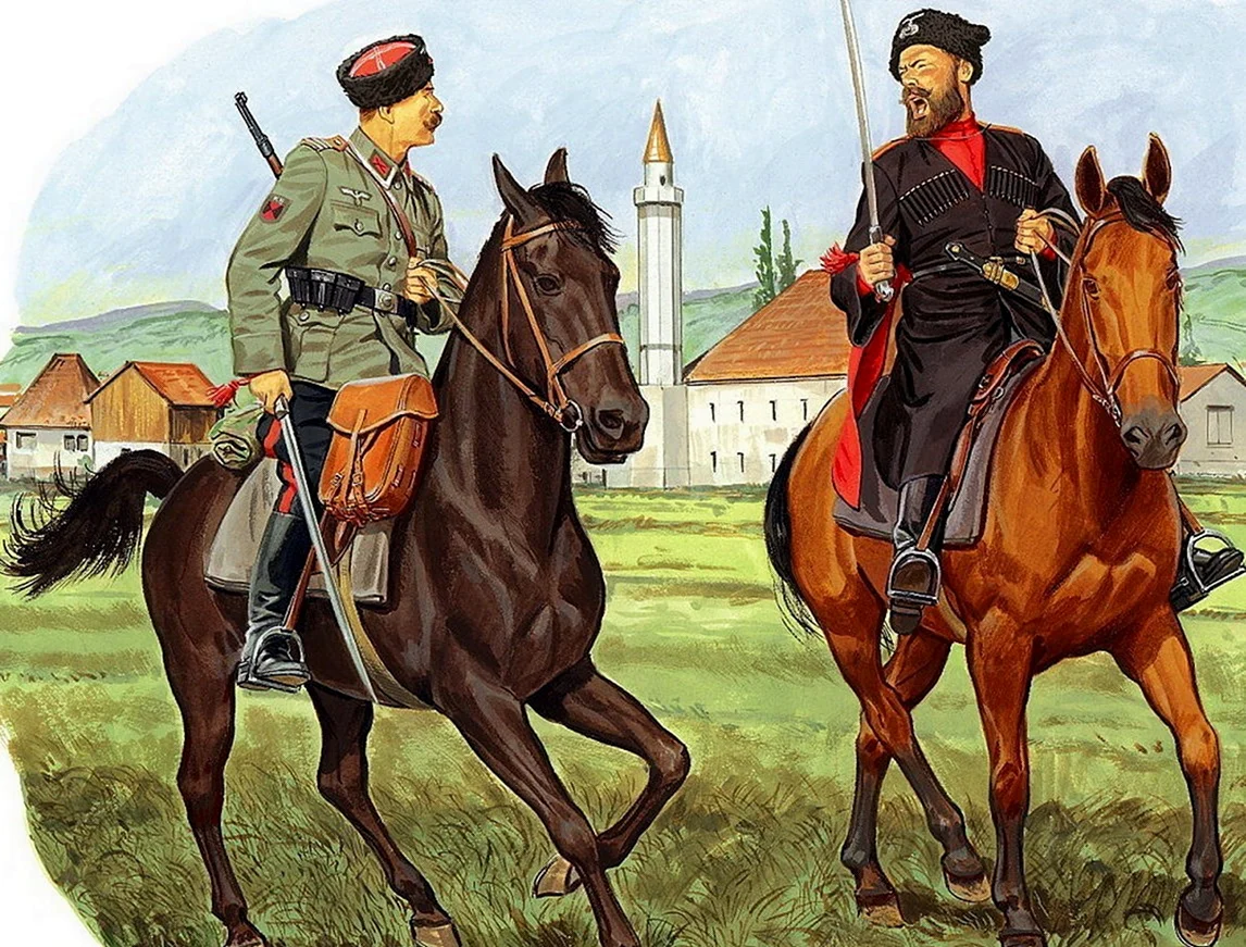 Казачество казаки на Северном Кавказе 1860