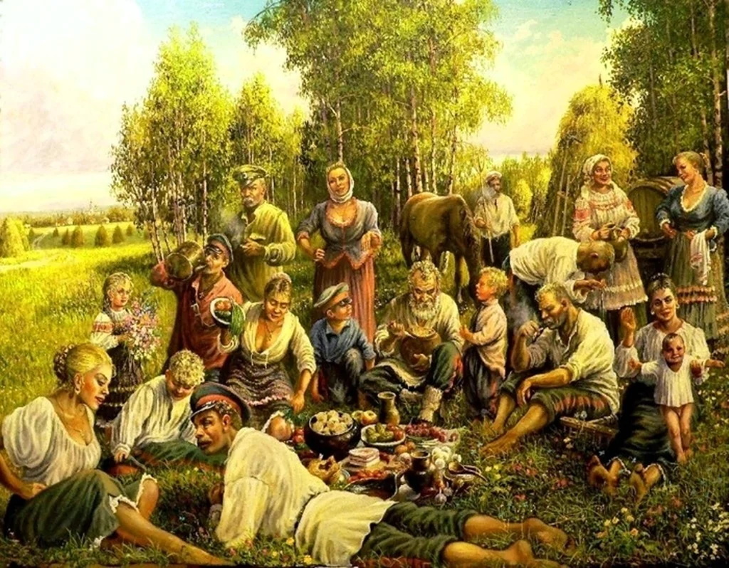Казачий художник Андрей Петрович Лях