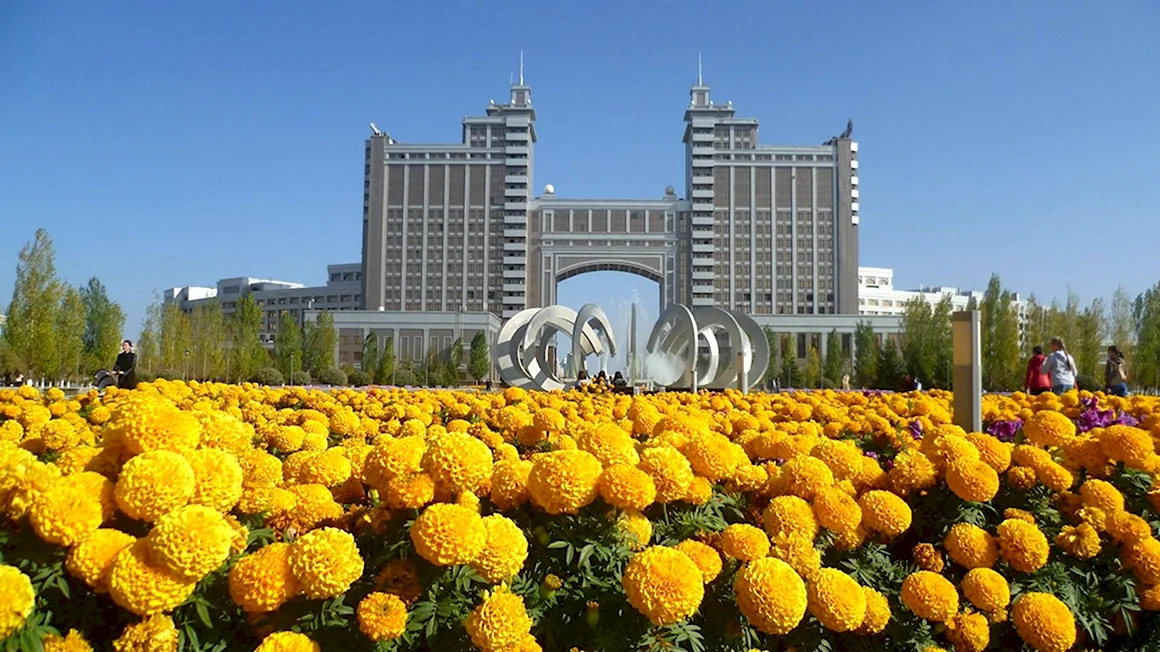 Казахстан Нур Султан парк