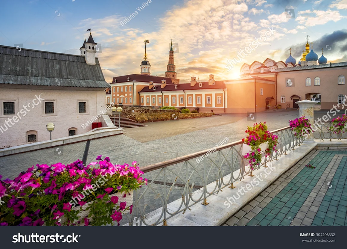 Казань осень Кремль