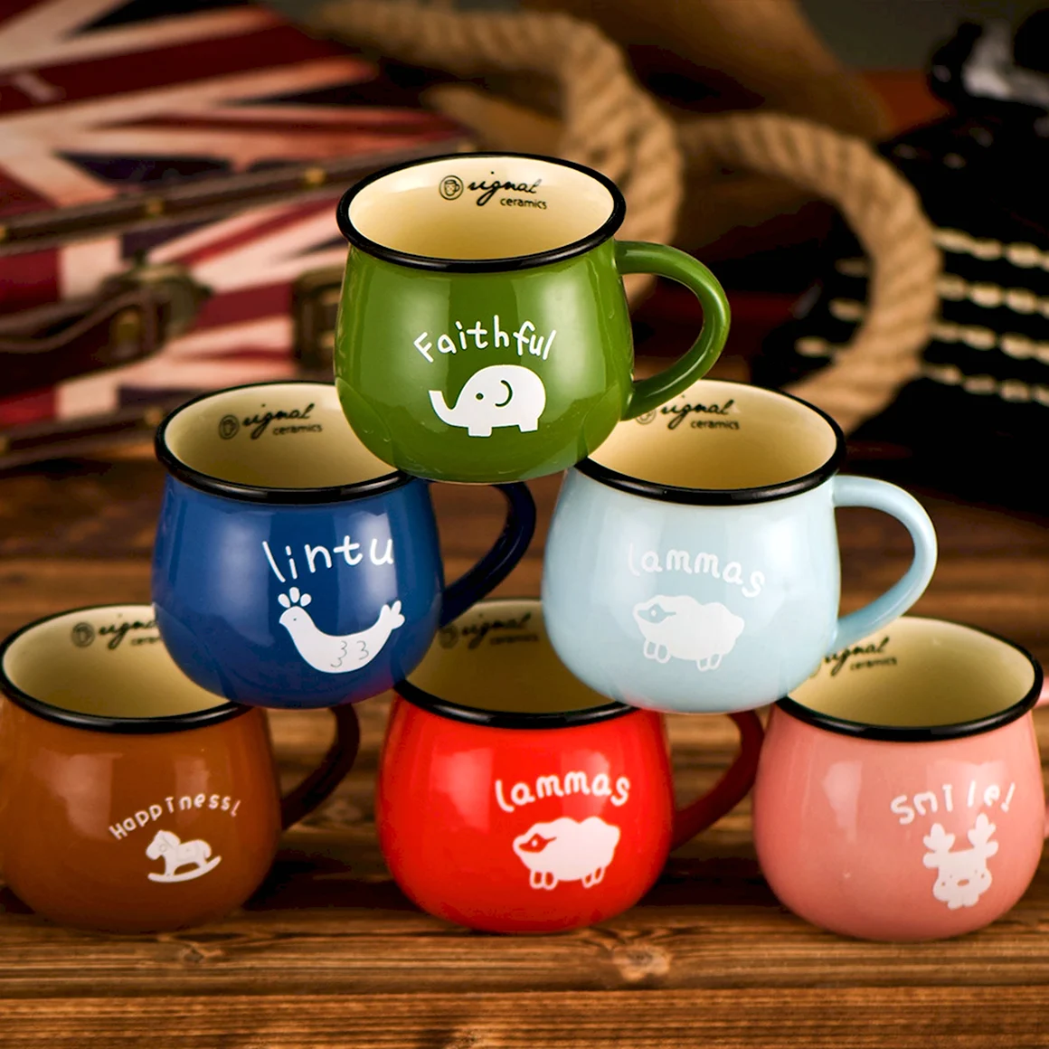 Керамическая чашка Zakka