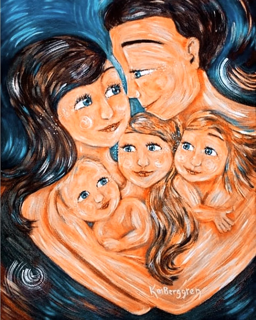 Кэти Берггрен 3 детей