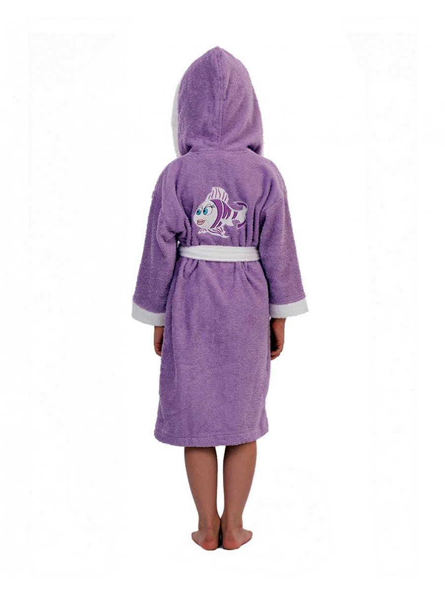 Халат детский head Microfibre Jr NVRY