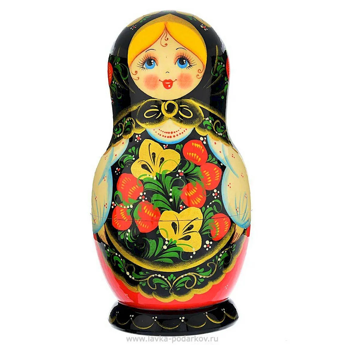 Хохломская роспись Матрешка