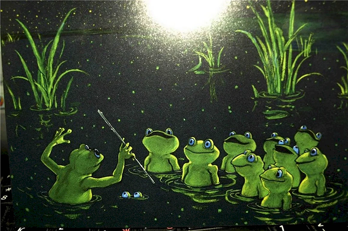 Хор лягушек