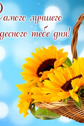 Хорошего дня и отличного настроения