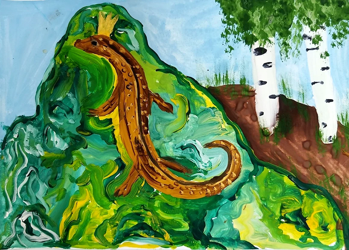 Хозяйка медной горы рисунок