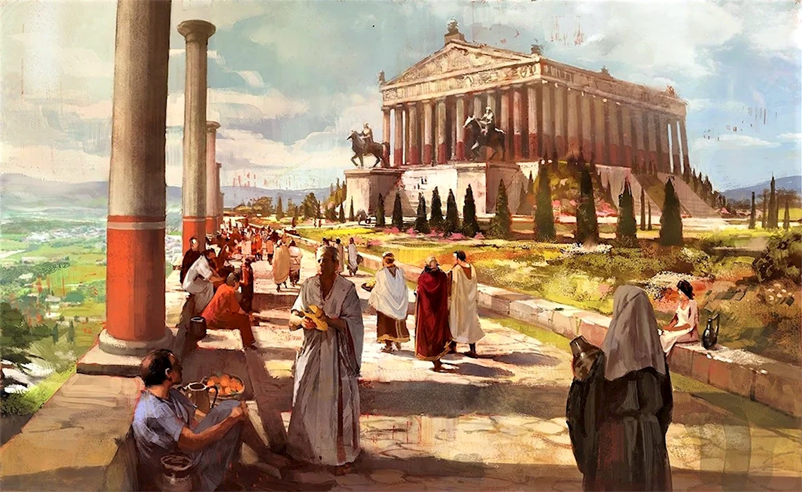 Храм Артемиды Эфесской Греция