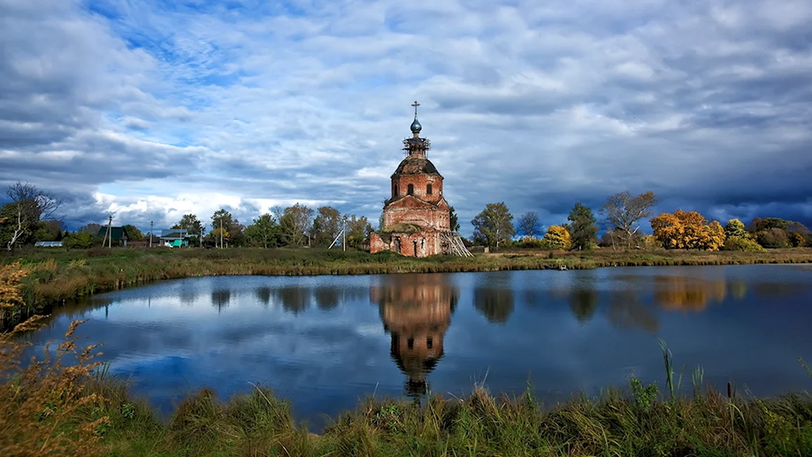 Храм Василия Великого река етка