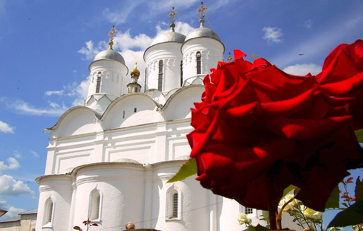 Храмы с цветами