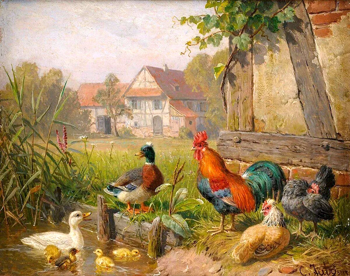 Художник Carl Jutz