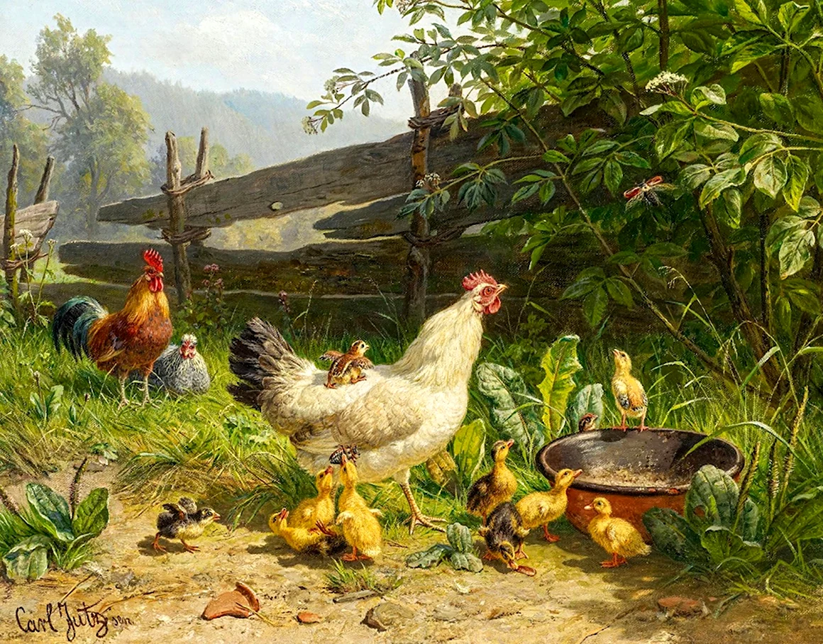 Художник Carl Jutz