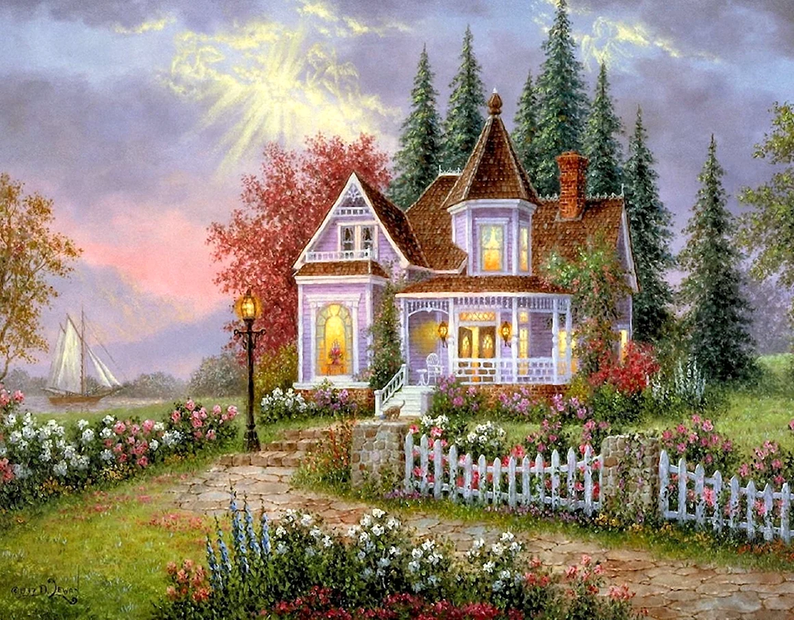 Художник Деннис Льюэн
