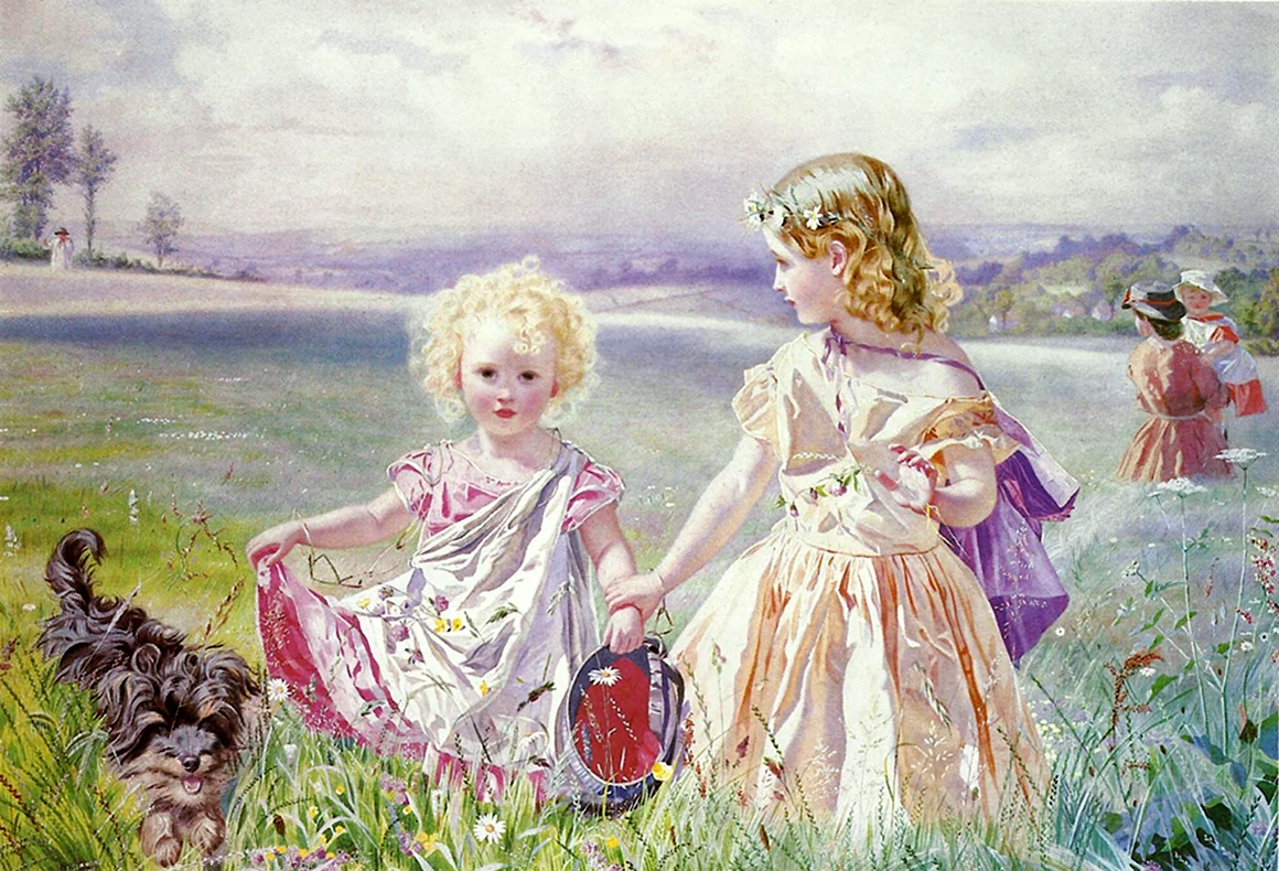 Художник Джон John Simmons 1823 – 1876.