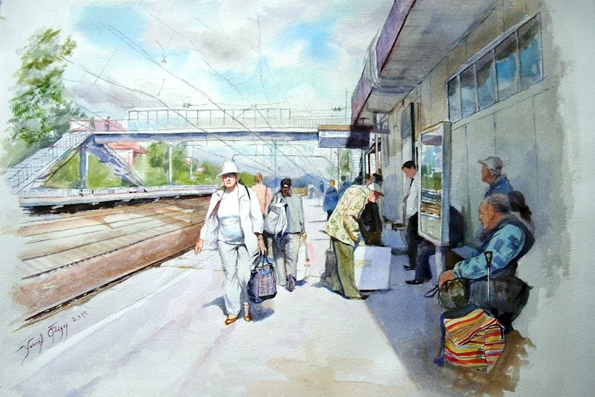 Художник Федор Усачев картины