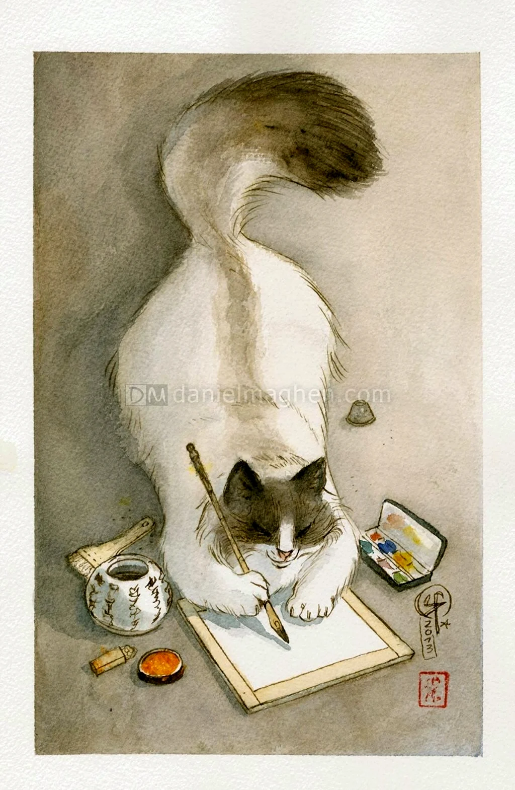 Художник Фредерик саурель коты