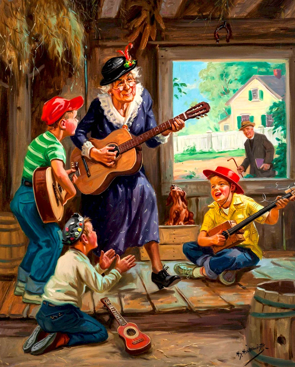 Художник Henry Hintermeister