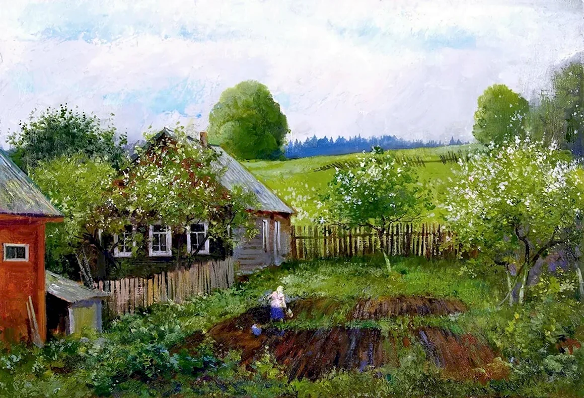 Художник шевелёв Александр-сирень