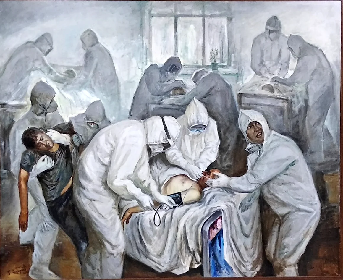 Художник Таалайбек Усубалиев картины