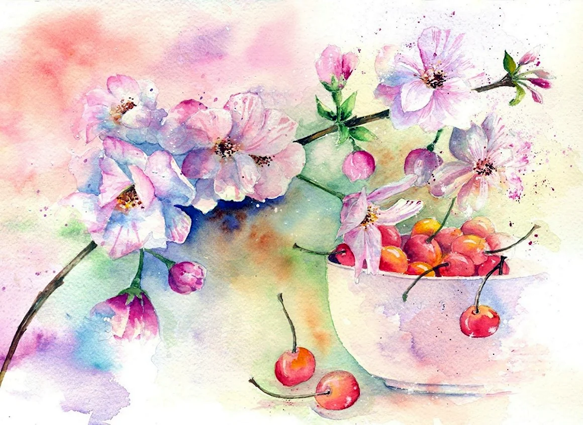 Художник Yvonne Harry акварель