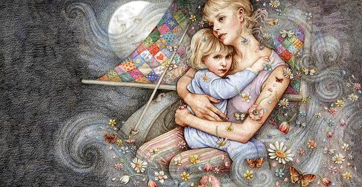 Художника Anne Yvonne Gilbert три ангела
