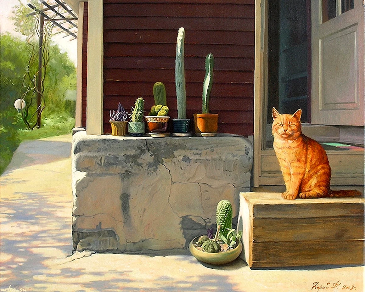 Художница Татьяна Дерий