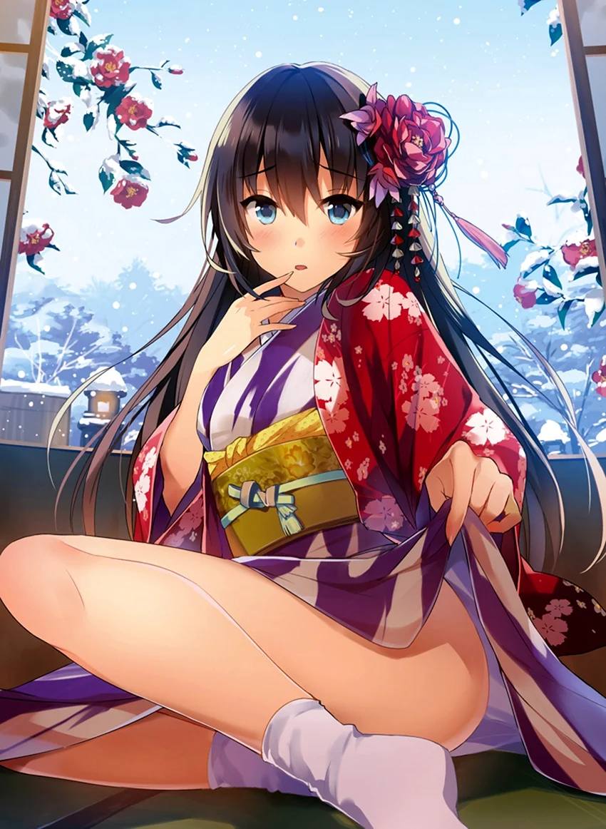 Кимоно гейши Ecchi