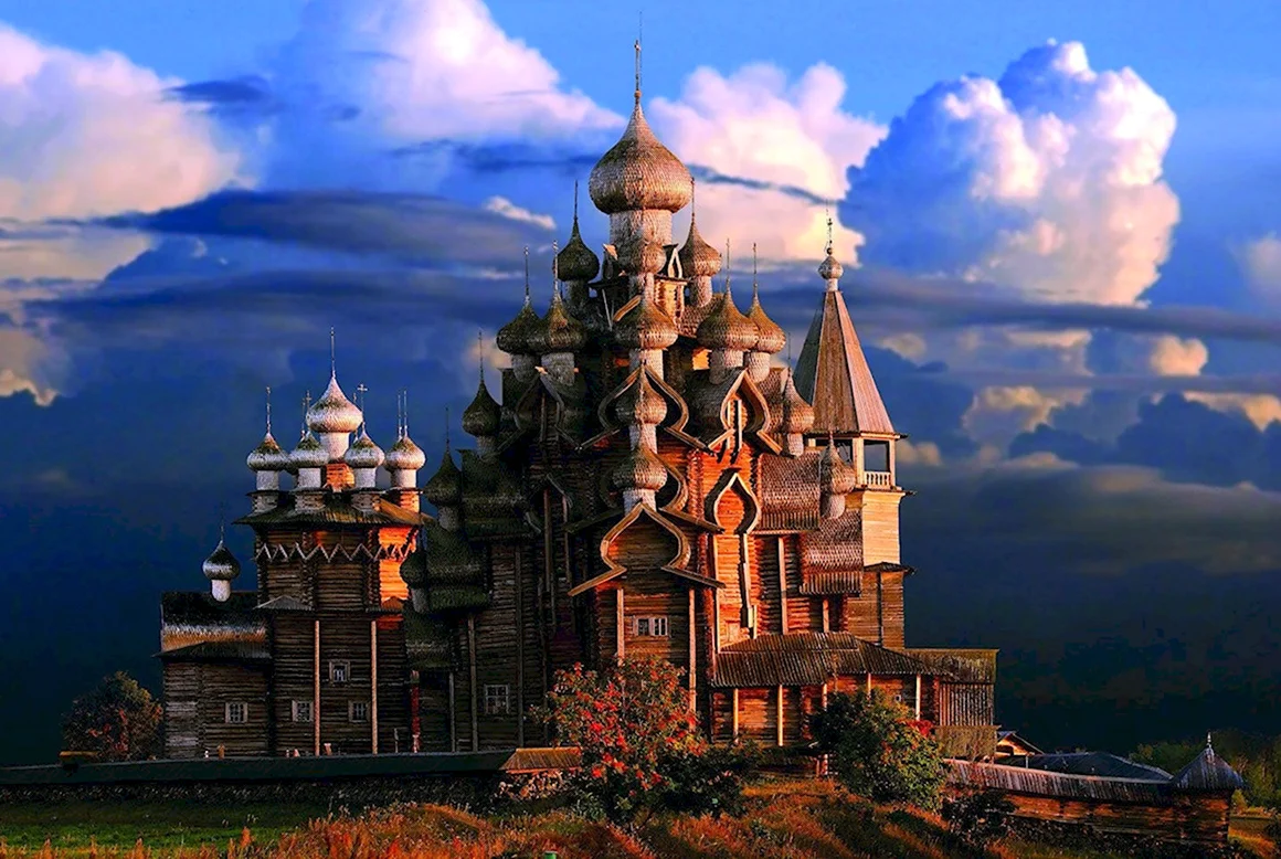Кижи Церковь Преображения Господня