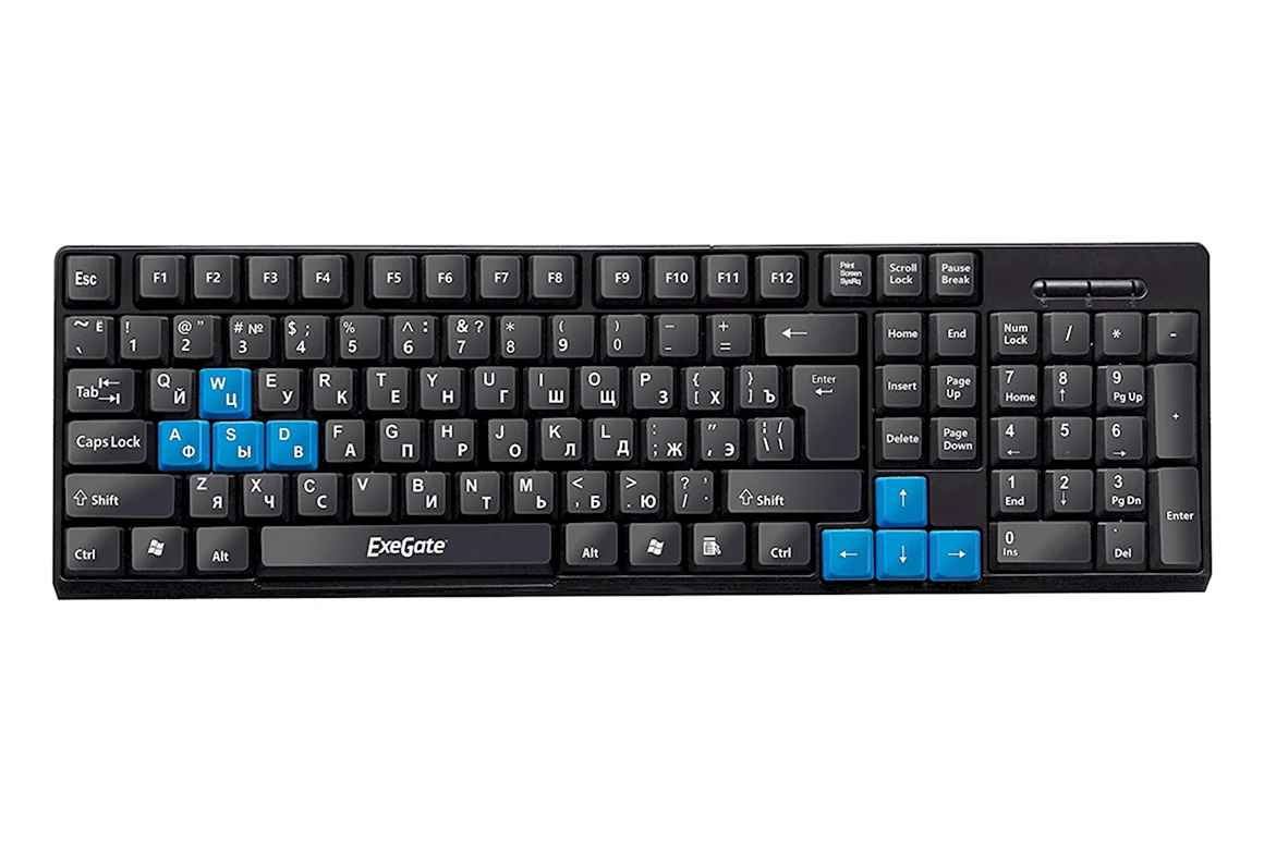 Клавиатура Exegate ly-402 Black USB