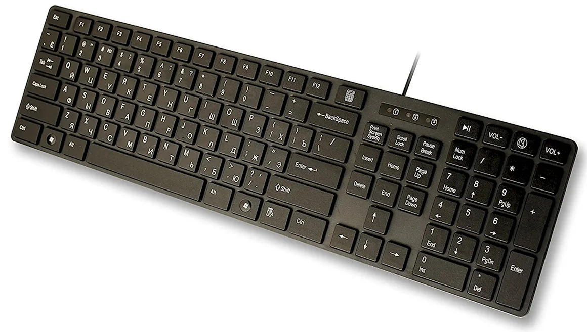 Клавиатура Lenovo 300 USB Keyboard RussianCyrillic белая