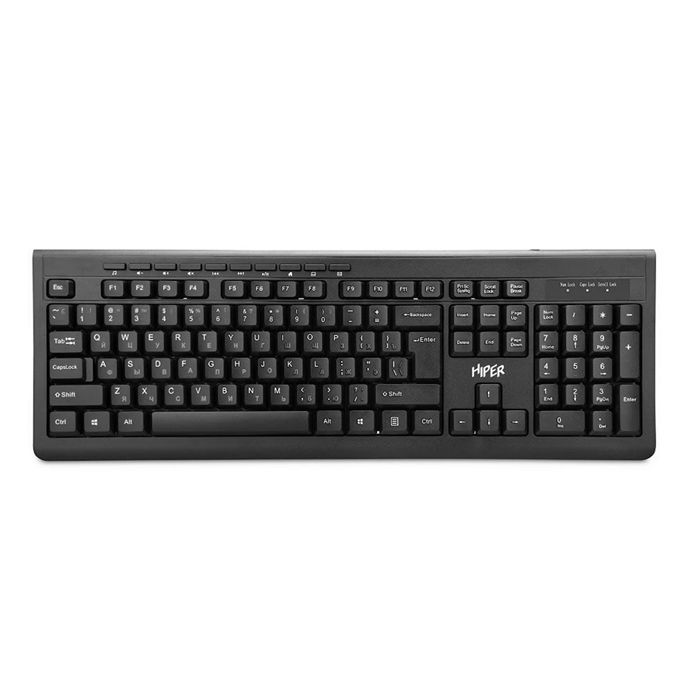 Клавиатура проводная Oklick 120m