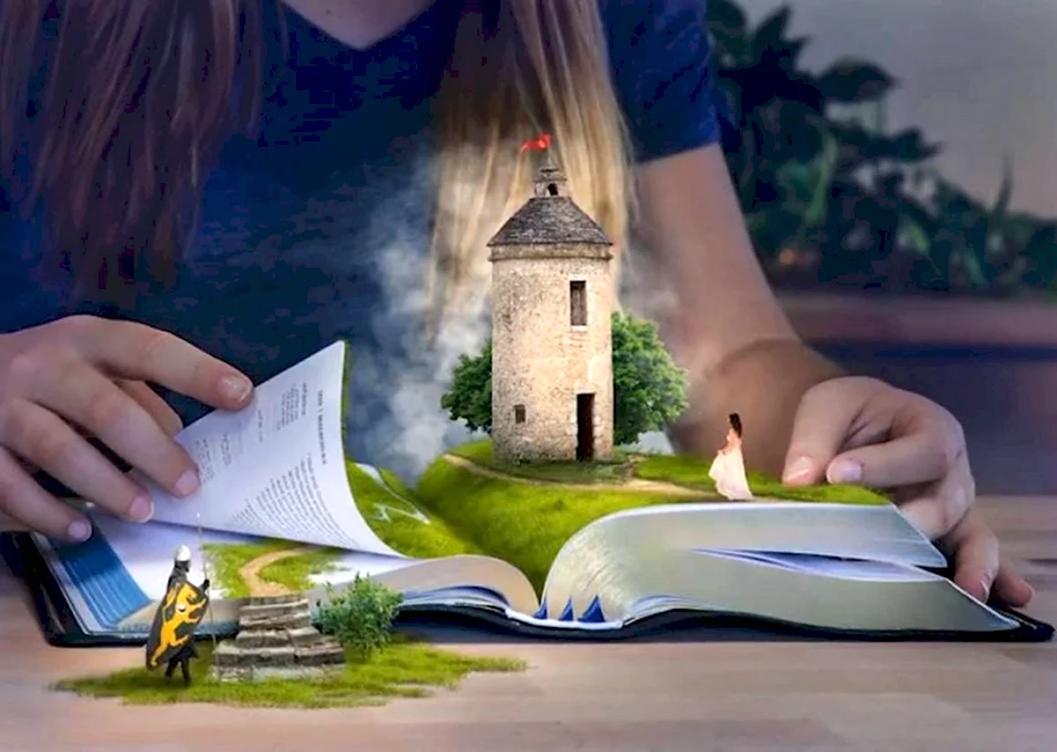 Книги коллаж