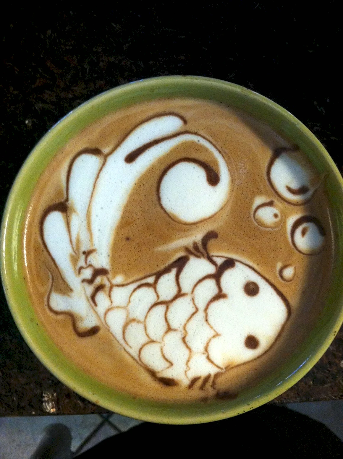 Кофе рыба