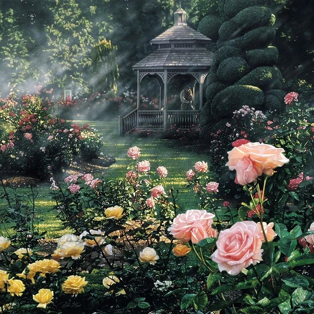 Коллин Богл художник розы
