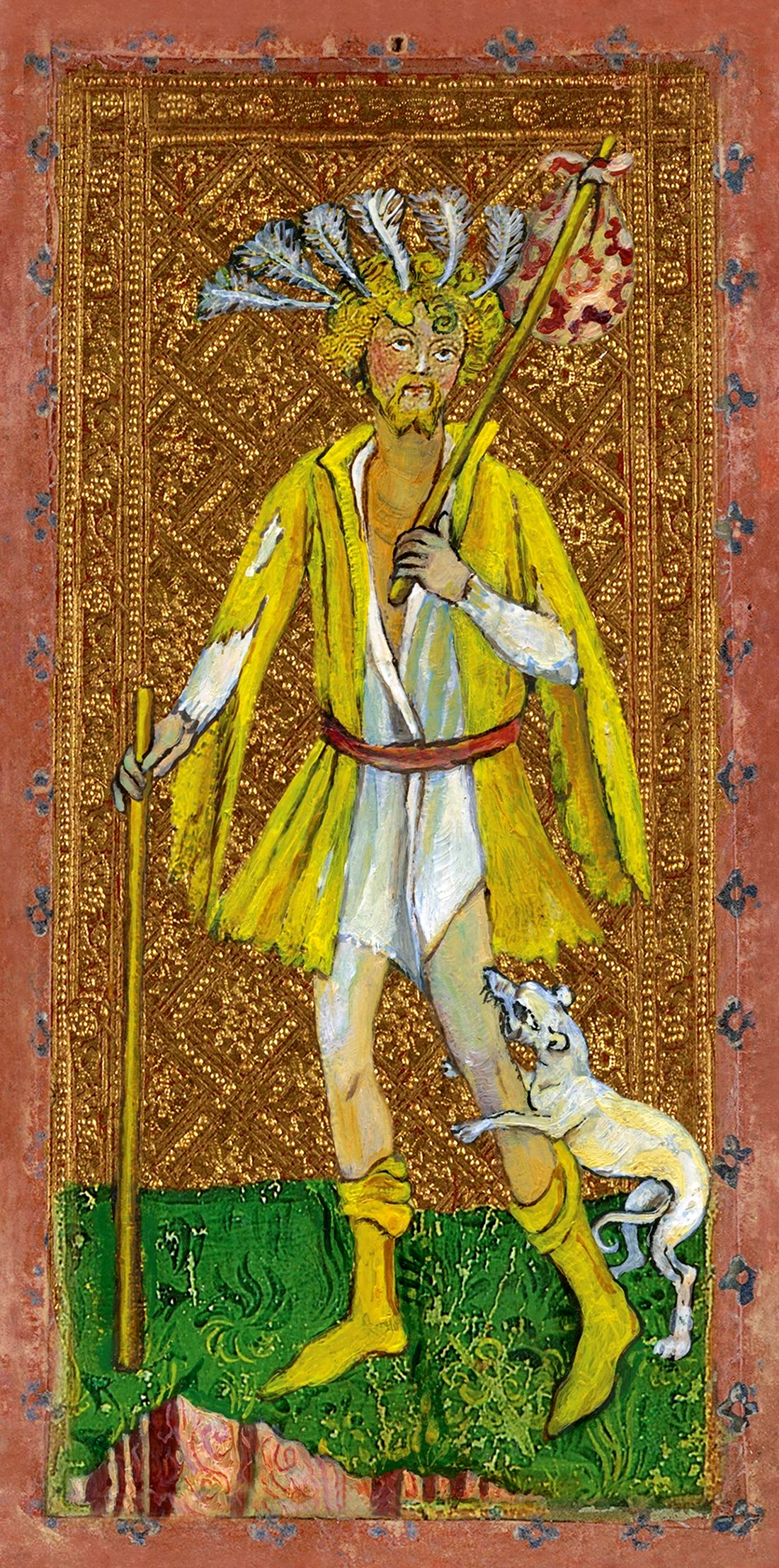 Колода Сфорца Висконти Шут