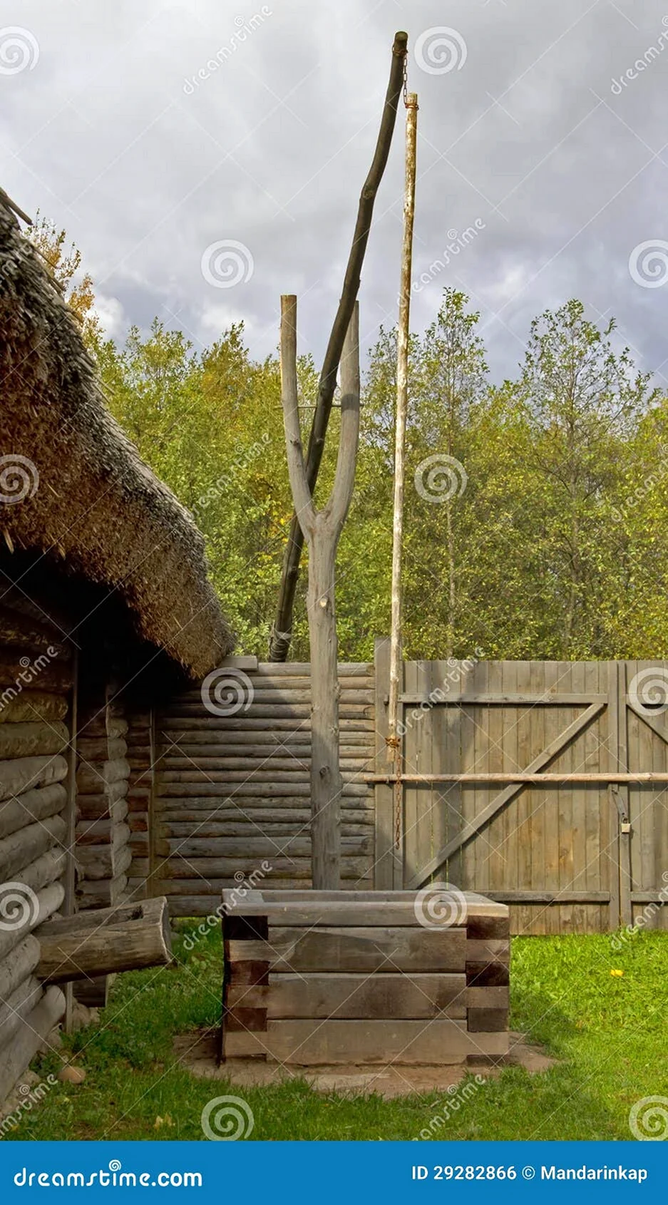 Колодец с палкой