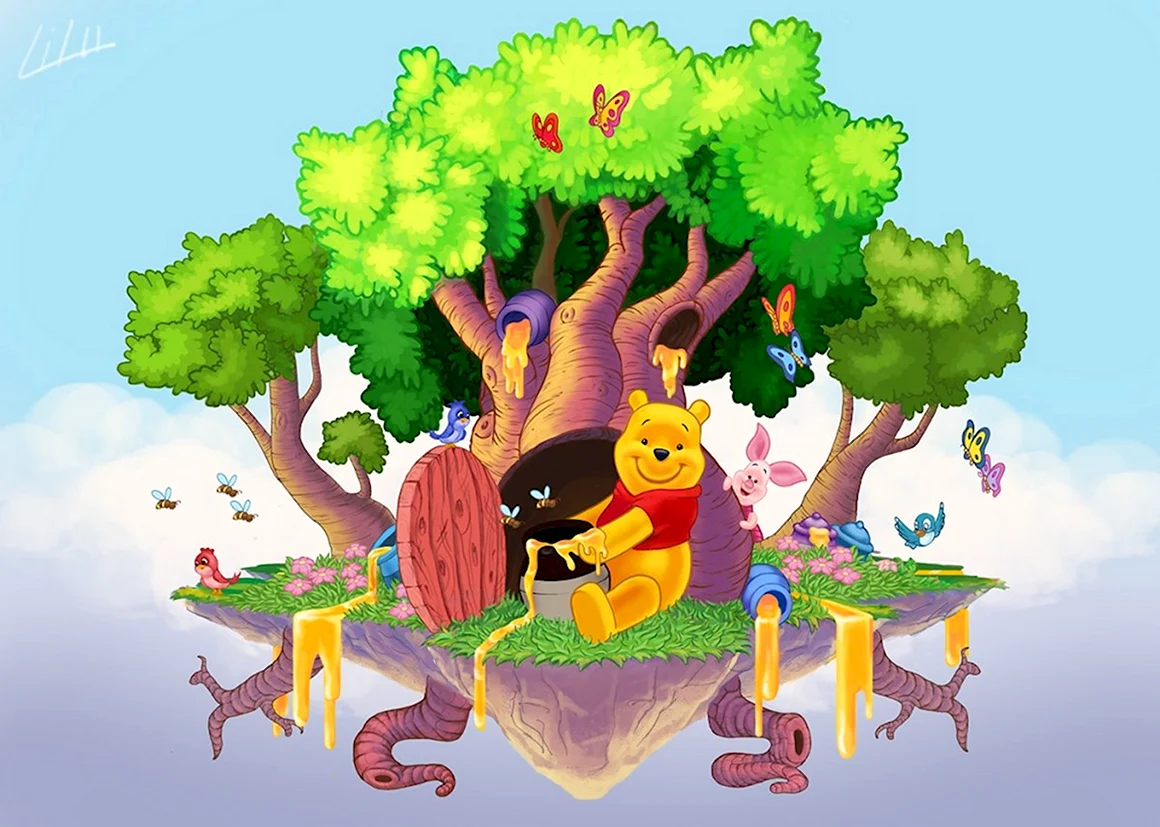 Компьютерная игра Винни пух
