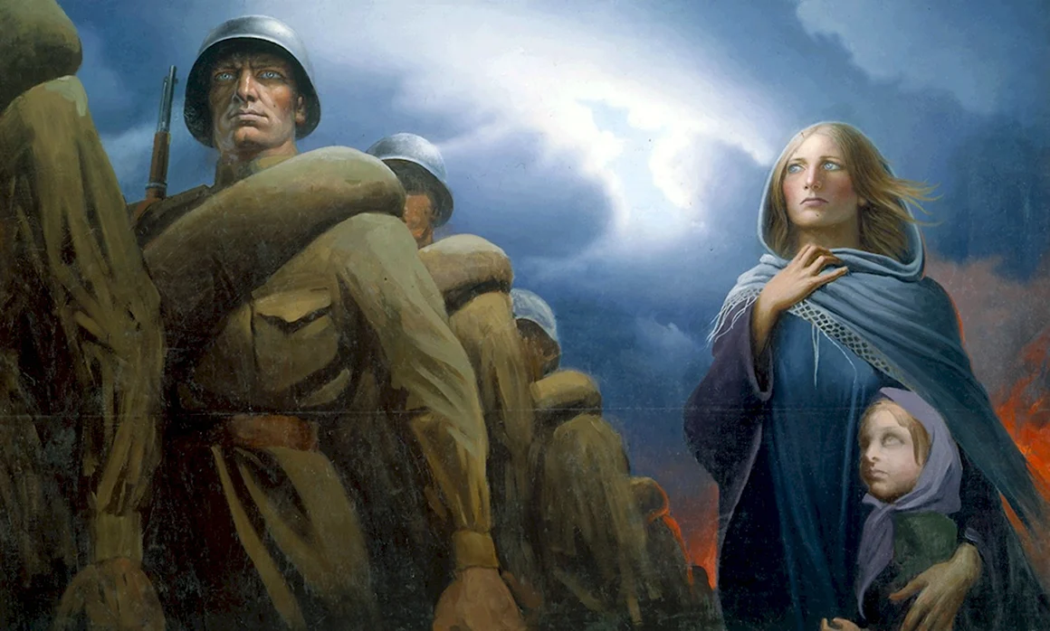 Константин Васильев «прощание славянки» 1974