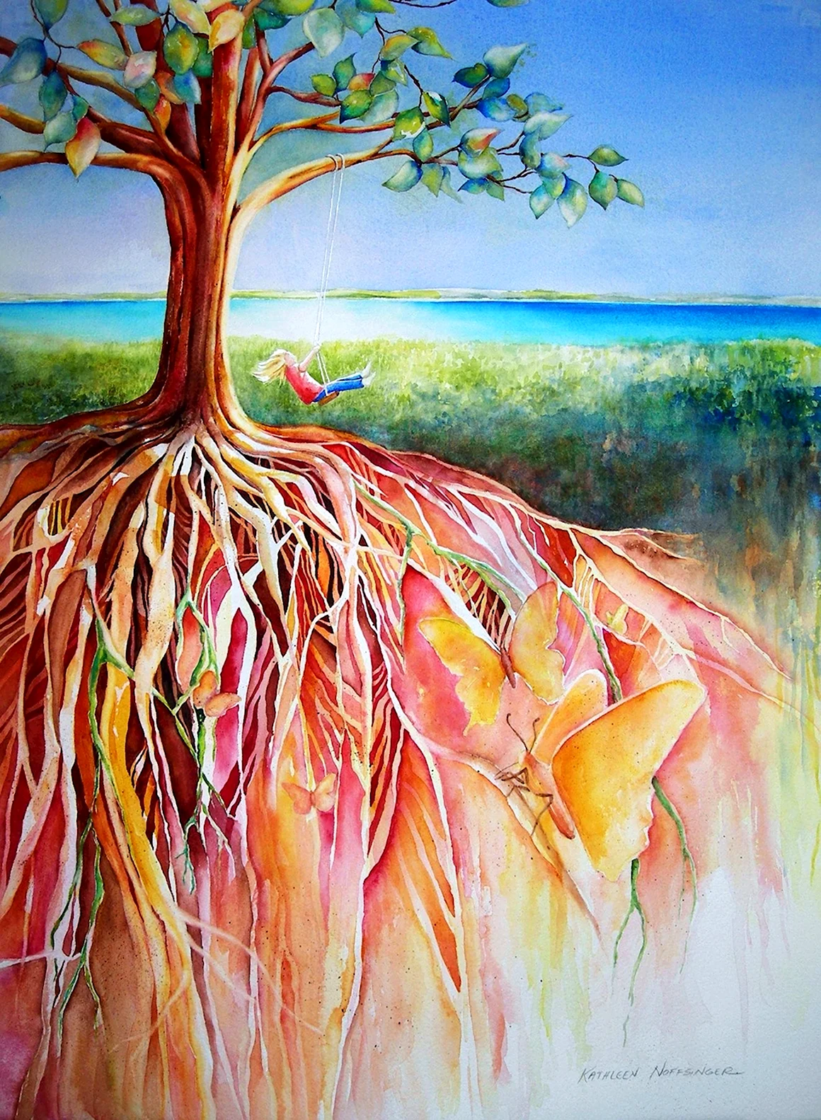 Корни дерева