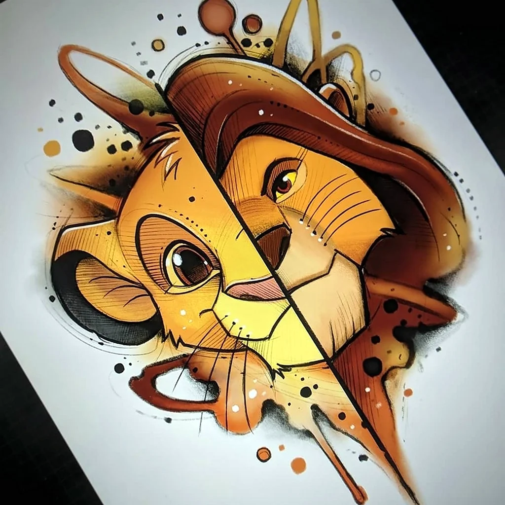 Король Лев скетчи