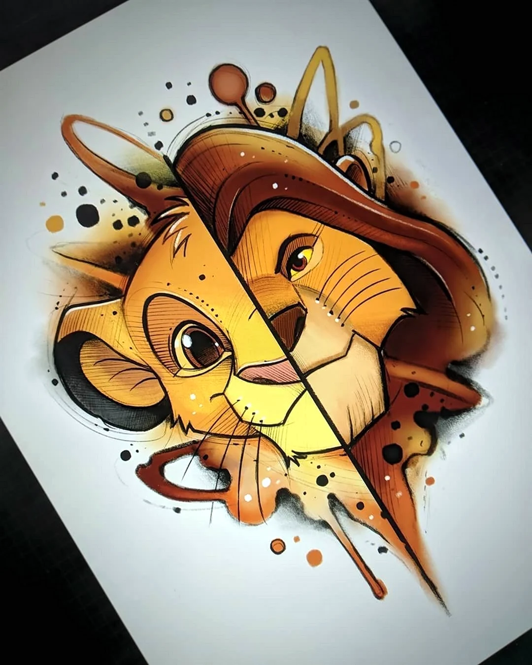 Король Лев скетчи